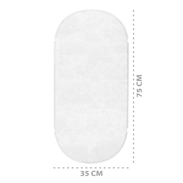 Patjansuoja vedenpitävä lasten patjapäällinen vauvalle patjanpäällisellä 75 x 35 cm - asennettu lakana kosteussuoja vedenpitävä patjasuoja