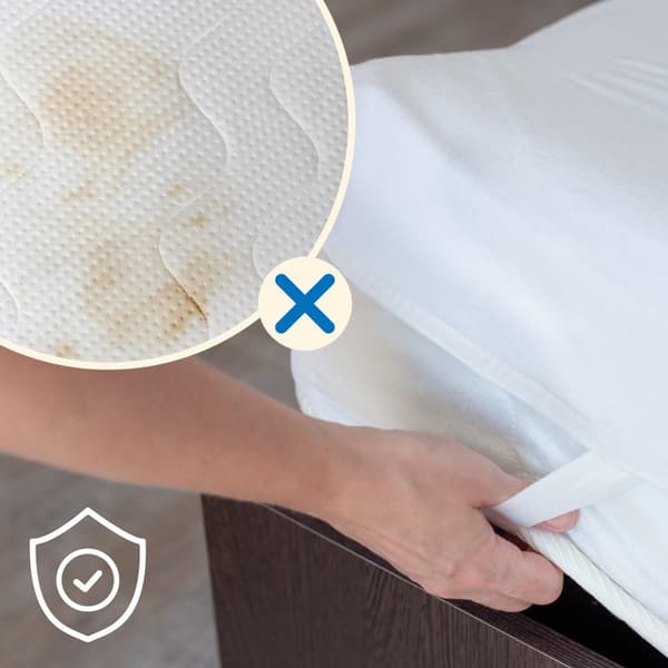Patjansuoja vedenpitävä lasten patjapäällinen vauvalle patjanpäällisellä 200 x 90 cm - asennettu lakana kosteussuoja vedenpitävä patjasuoja