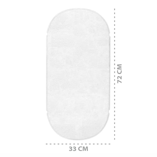 Patjansuoja vedenpitävä lasten peittopatja vauvalle patjan päällyksellä 72 x 33 cm - asennettu lakana kosteussuoja vedenpitävä patjasuoja