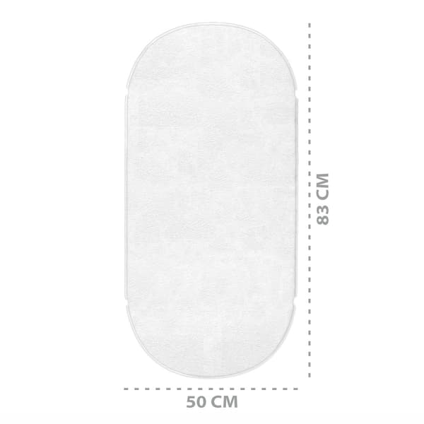 Patjansuoja vedenpitävä lasten patjanpäällinen vauvalle patjan päällyksellä 83 x 50 cm - asennettu lakana kosteussuoja vedenpitävä patjasuoja