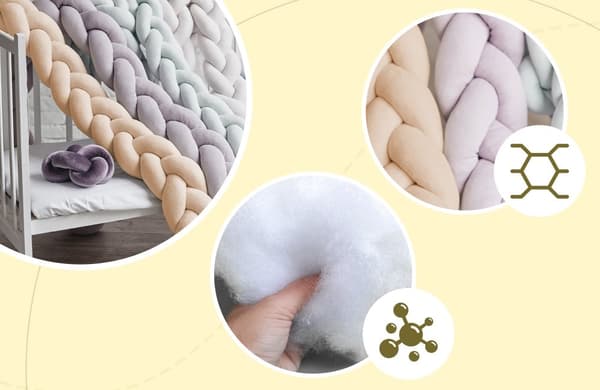 Pehmotyyny lasten koristetyyny 400 cm - pörröinen koristetyyny lastenhuoneeseen lasten tyyny koristetyyny punottu beige
