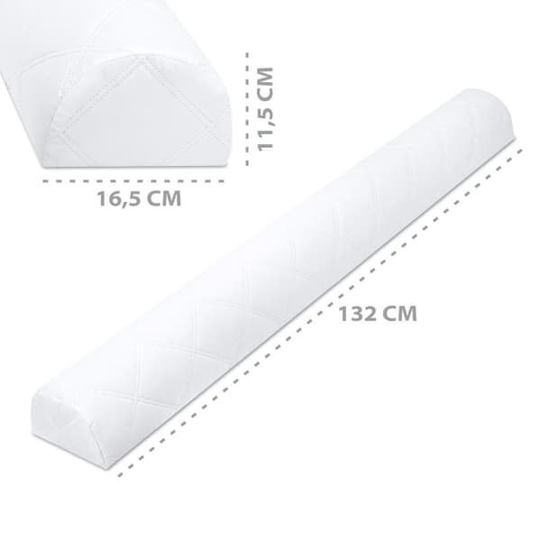 Fallskydd för sängstänger sängskydd säng barnsäng resårmadrass - 132 cm barnsäng kantskydd för alla sängar babysäng orm säng spaltfyllare resa fallsky