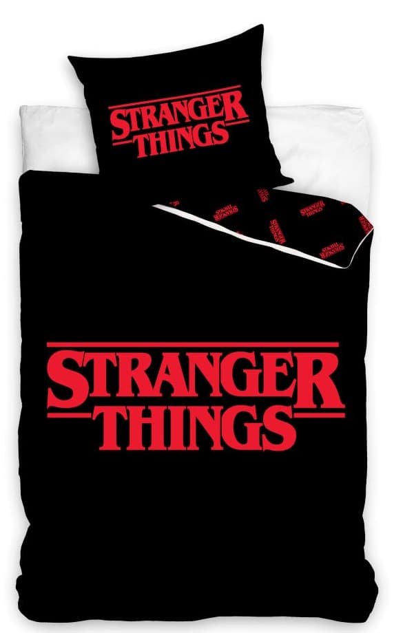 Stranger Things Sängkläder 150 x 210 cm - 100 procent bomull