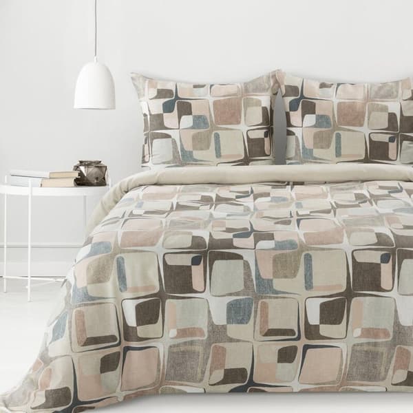 SATIN SENGESÆT FORÅR 36 220 X 200 CM BEIGE