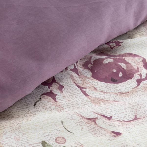 SATIN SÄNGDÅNGSSET VÅR 27 220 X 200 CM VIT