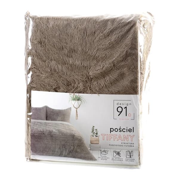SENGESÆT D91 TIFFANY 220 X 200 CM BEIGE