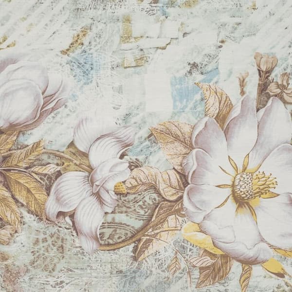 SATIN SÄNGDÄNGSSET VÅR 26 220 X 200 CM LÄTTKRÄM