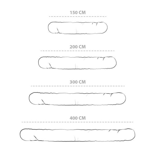 Side Sleeper Tyyny Bed Snake Body Tyyny 150 cm Puuvilla - Pitkä Tyyny Sängyn Rulla Nukkuma Tyyny Kaula Rulla Gris