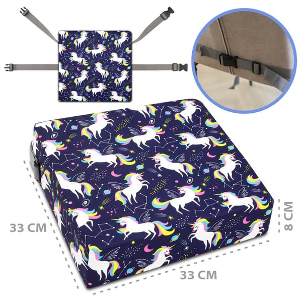 Turvakoroke tuoli lastentuoli lasten istuinkoroke istuintyyny lasten tuoli - 33x33x8cm - lasten turvavyö istuin ulko- ja sisäistuinkoroke istuimen sup