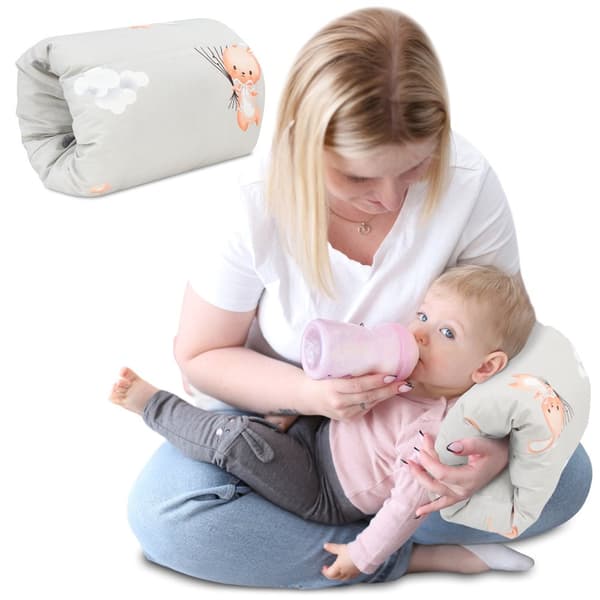 Imetystyyny pieni imetysmuhvi Ø20cm - mini imetystyyny vauvan käsivarsi imetystyyny käsivarsi tyyny liikkeellä matkalle imetystyyny puuvillakani
