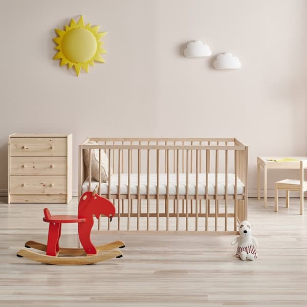 Babymadrass resebädd madrass resemadrass till babysäng skummadrass barnmadrass