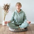 Pikkukuva 6 / 11: Lattiatyyny jooga tyyny istuintyyny pyöreä meditaatiotyyny XL puutarha ulkotyyny jooga ja meditaatio iso lattiatyyny parvekkeelle ja lastenhuoneeseen