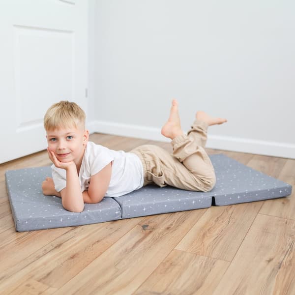 Rejseseng Madras Foldbar - Tyk Foldbar Madras til Baby Foldemadras Børn Madras Rejseseng