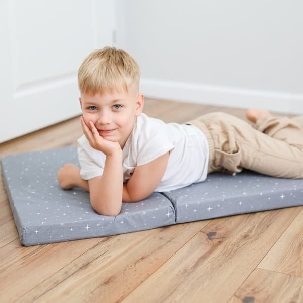 Rejseseng Madras Foldbar - Tyk Foldbar Madras til Baby Foldemadras Børn Madras Rejseseng