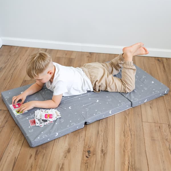 Rejseseng Madras Foldbar - Tyk Foldbar Madras til Baby Foldemadras Børn Madras Rejseseng