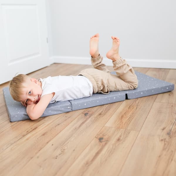 Rejseseng Madras Foldbar - Tyk Foldbar Madras til Baby Foldemadras Børn Madras Rejseseng