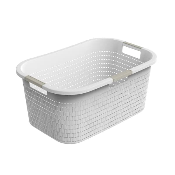 Rotho Country Vasketøjskurv 40L Hvid