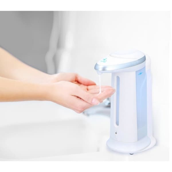 Sæbedispenser med sensor 330 ml Hvid