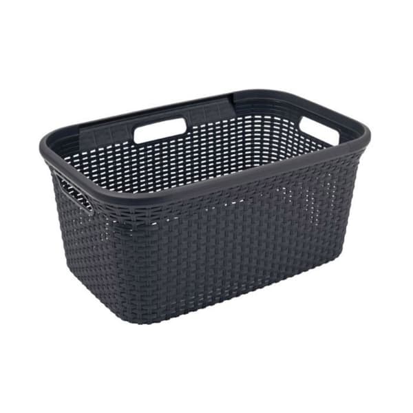 Curver Style Tvättkorg 45L Antracit