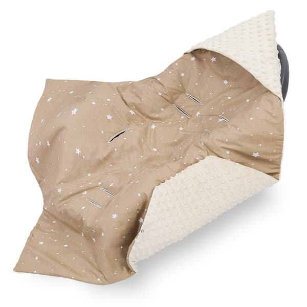 Wrap filt barnstol filt barnvagn - universal baby baby filt för barnvagn bilbarnstol året runt filt bomull