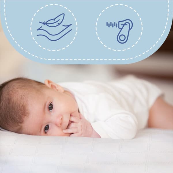 Överdrag till babymadrass resebäddmadrass resemadrass till babysäng skummadrass barnmadrass