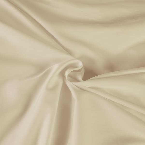 Sängkläder i bomull satin CREAM 155/160x200