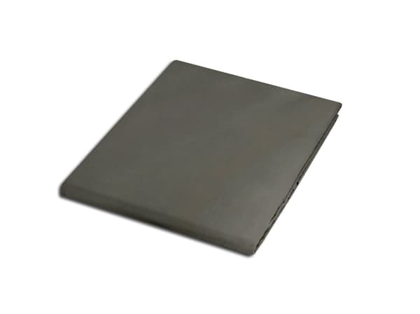 Bomuld satin plade lys grå 037/160x220