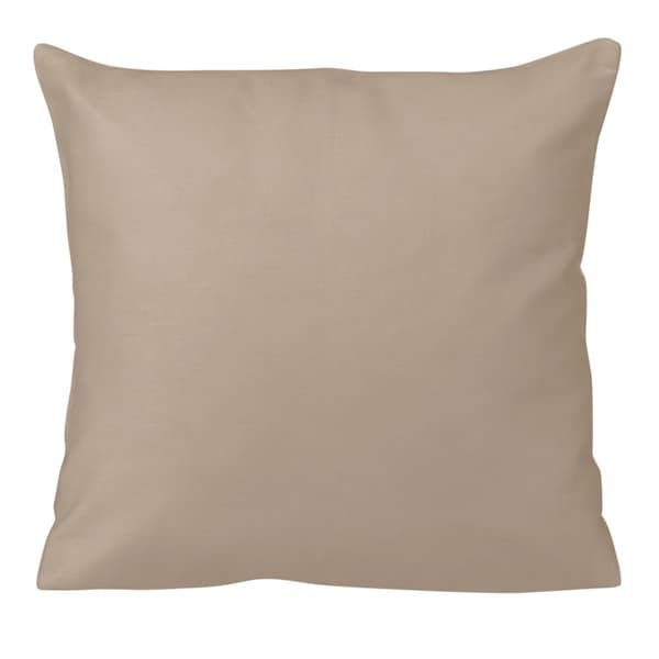 Örngott satin bomull mörk beige 041/40x40.
