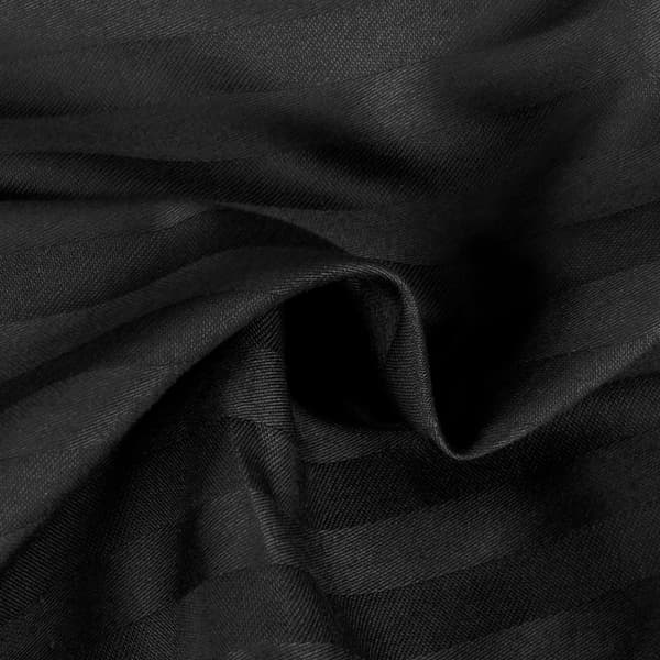 Sängkläder i bomull satin CIZGILI SVART/180x200 EXKLUSIVT