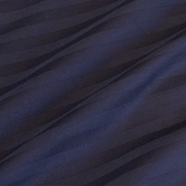 Bomuld satin sengetøj CIZGILI NAVY BLUE/180x200 EKSKLUSIVT