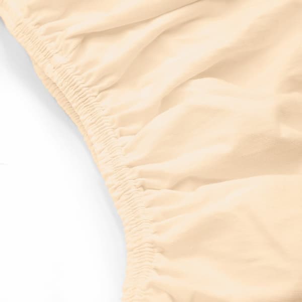 Fitting sheet jersey elastan 26 SAND/90x200x30