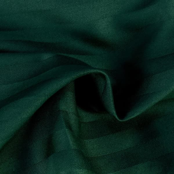 Puuvillasatiinivuodevaatteet CIZGILI DARK GREEN/220X200 EXCLUSIVE