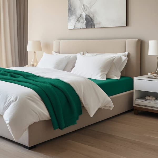 Istuva arkkitrikoo elastaani GREEN/GREEN/140x200x30