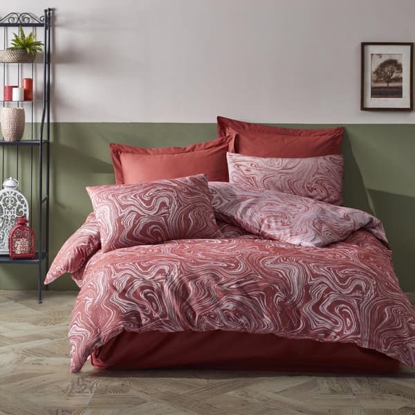 Puuvillaiset vuodevaatteet MARBLE TERRA/220x200 COTTONLOVE JACQUARD