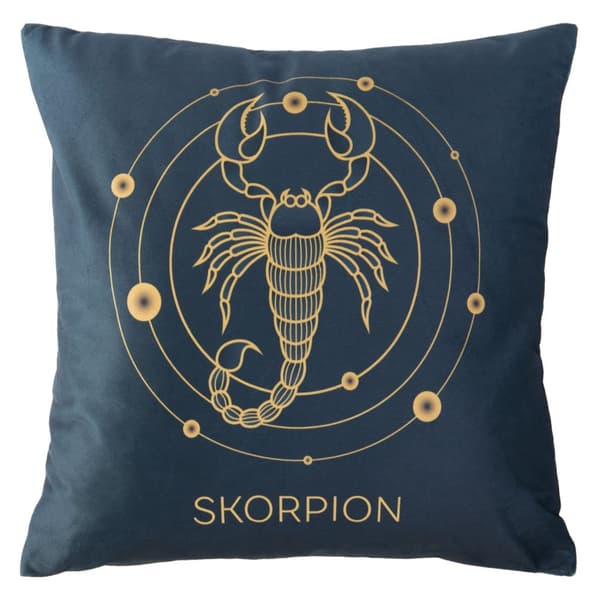 Dekorativt örngott ZODIAC/SCORPIO/40x40 (kampanj)