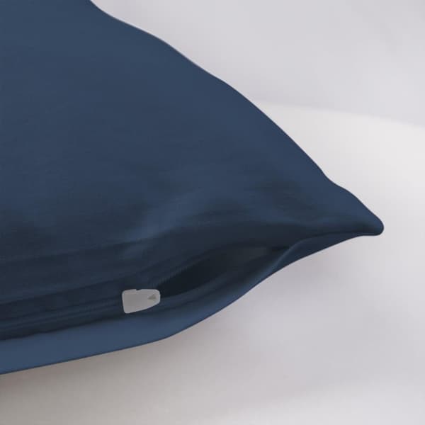 Örngott satin bomull blåklint 011/50x70