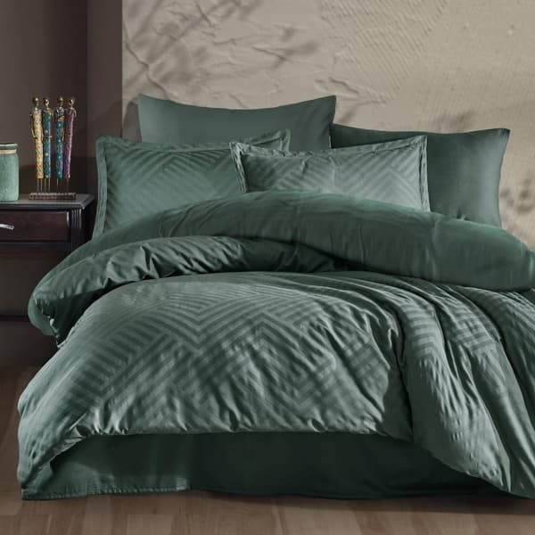 Bomuld satin jacquard sengetøj (P) TULA 1/160x200 JACQUARD (kampagne)