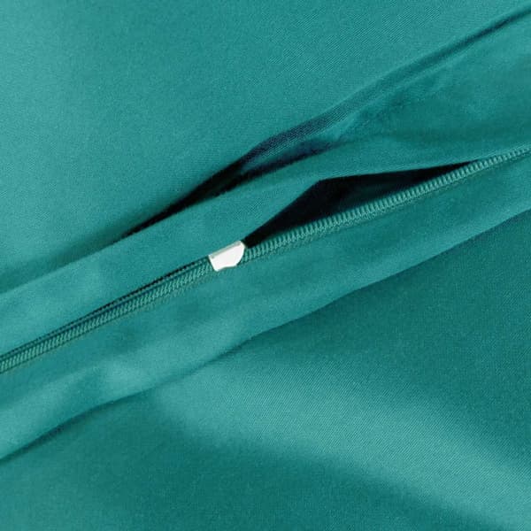 Puuvillasatiini vuodevaatteet DARK TURQUOISE 042/140x200+1 päällinen 70x80