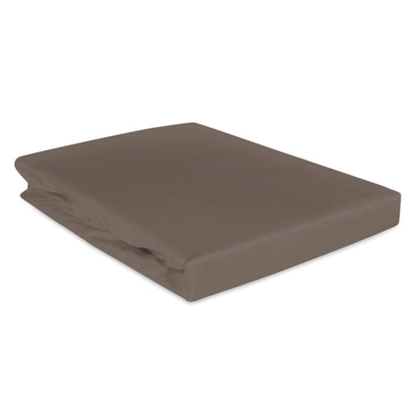 Bumpen bomuld satin sepia 043/160x200