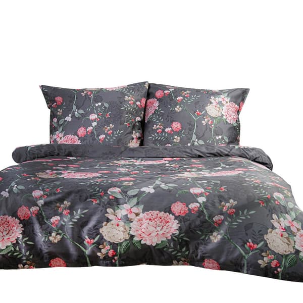 Puuvillasatiinivuodevaatteet ALFON GREY/160x200 EXCLUSIVE