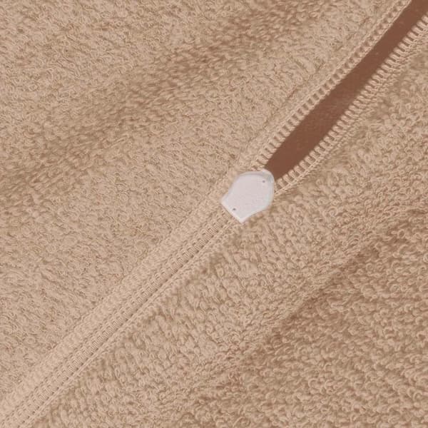 Frottésängkläder beige 30/160x200