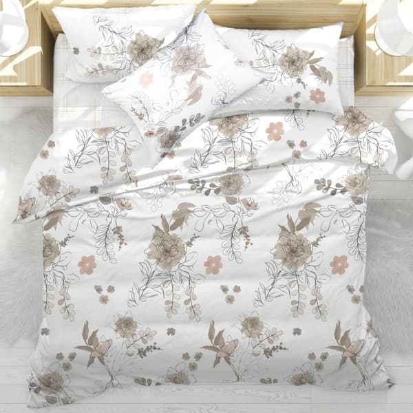 Sängkläder i bomull LARIN BROWN/200x220 COTTONLOVE EXCLUSIVE