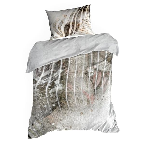 VUOTEVAATTEETTI EVA 19 160 X 200 CM HARMAA-BEIGE