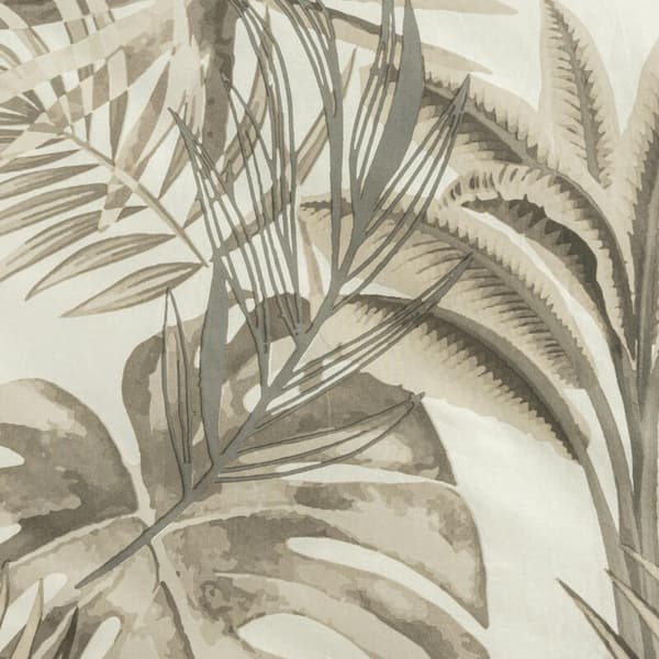 NINA BOMULL Sängkläder SET 140 X 200 CM BEIGE