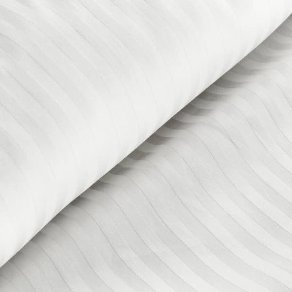 SATIN SENGE SÆT VERA 140 X 200 CM HVID