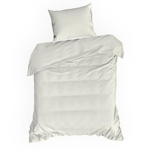 SATIN SENGE SÆT VERA 140 X 200 CM CREME