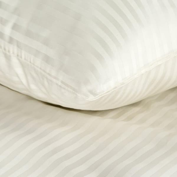 SATIN SENGE SÆT VERA 140 X 200 CM CREME