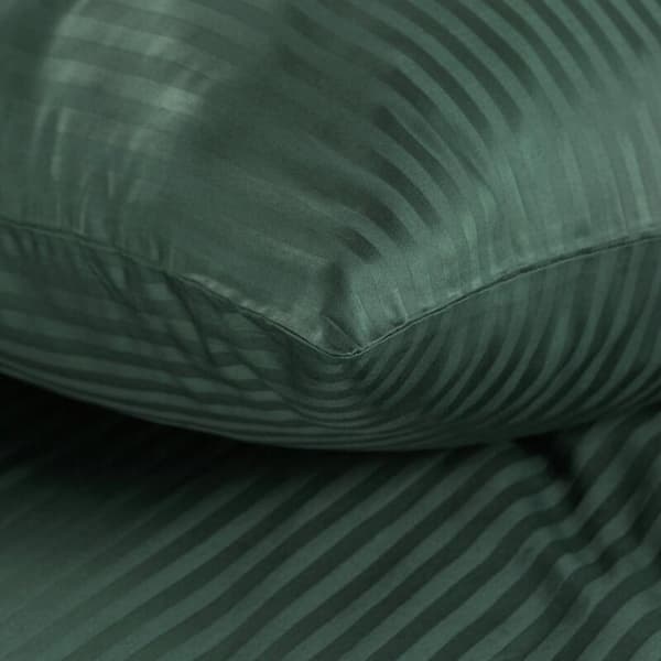 SATIN SÄNGSET VERA 160 X 200 CM MÖRKGRÖN