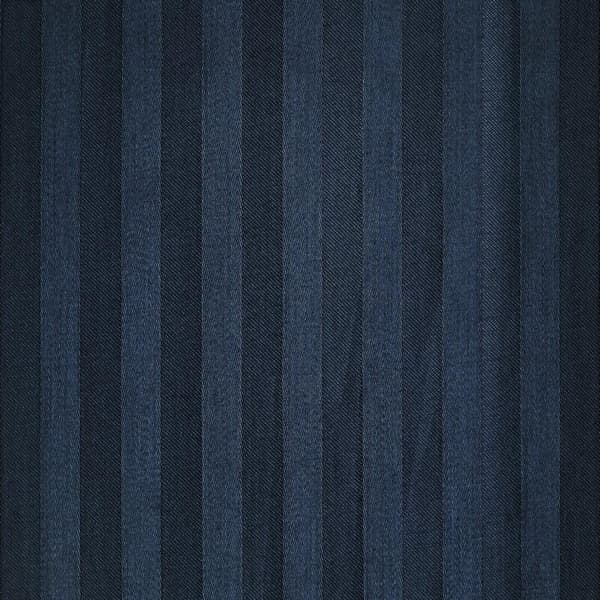 SATIN SENGE SÆT VERA 220 X 200 CM MARINEBLÅT