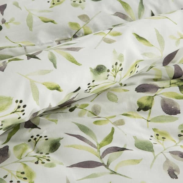 BOMULL Sängkläder SET MILI 160 X 200 CM VIT